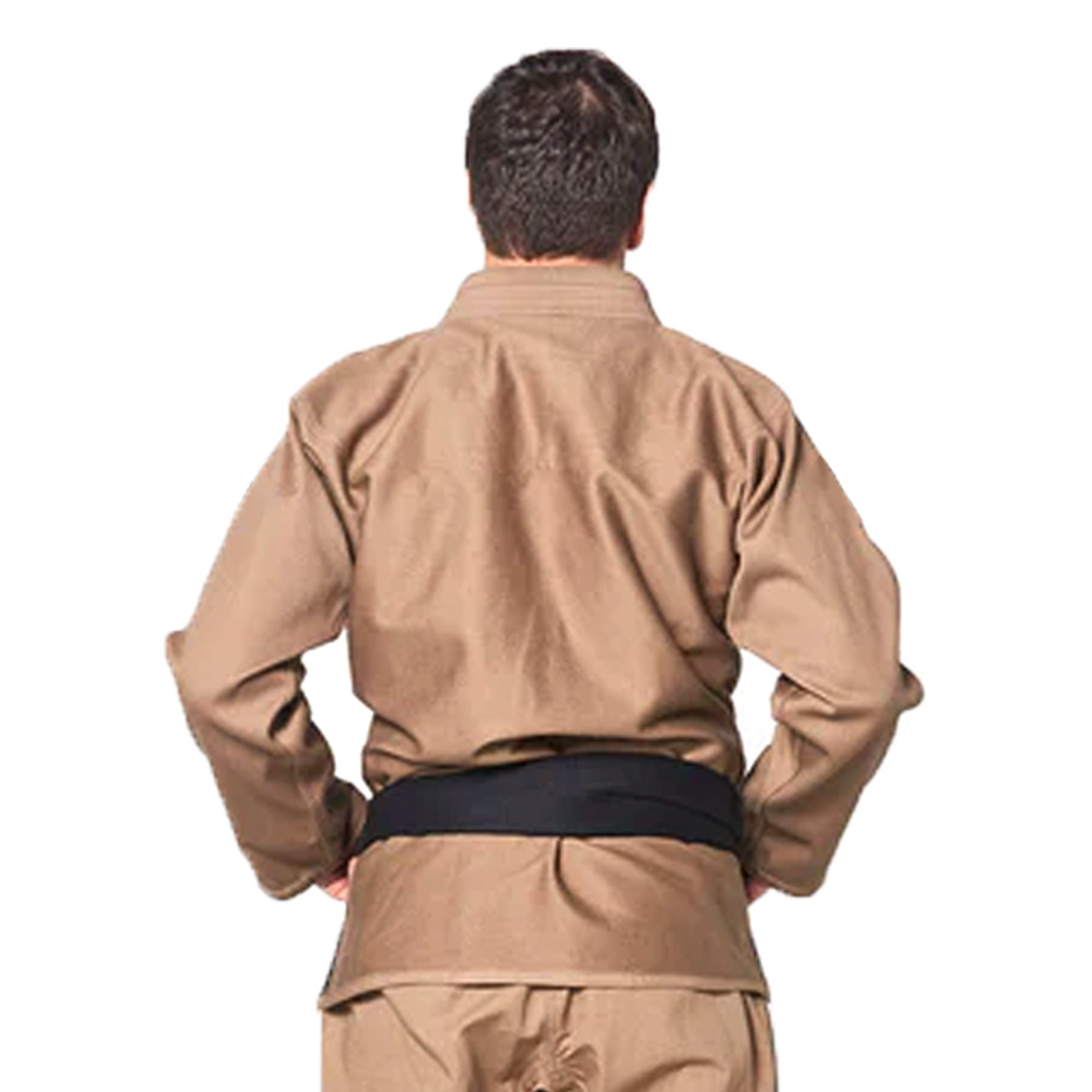 Low Moq Wholesale Custom jiu-jitsu kimono Brazilian Jui Jitsu Suits Grey Uniform with custom  logo for sale