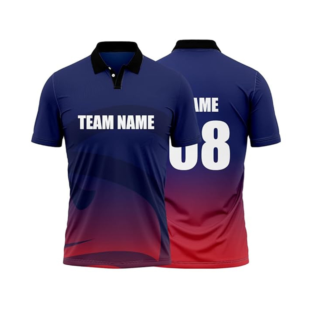 Customized Good Quality Stitched Cheap Cricket Uniform New Design Sublimation Cricket Uniform Jersey