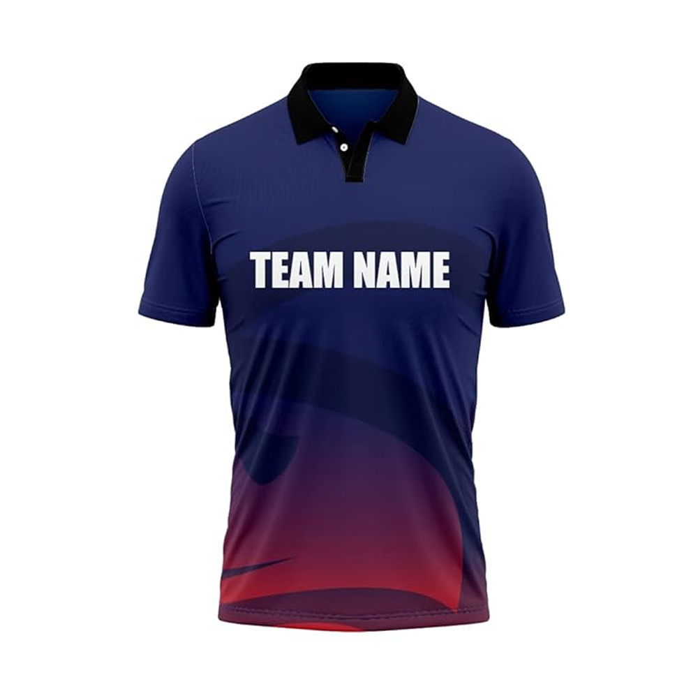 Customized Good Quality Stitched Cheap Cricket Uniform New Design Sublimation Cricket Uniform Jersey