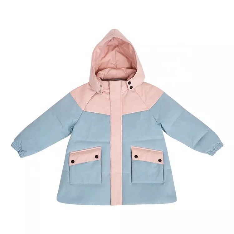 Wholesale Winter Children Thick Coat Kids Boys Jacket Down Warm Hooded Coats