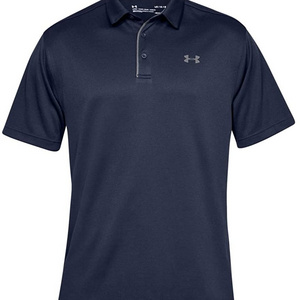 Men's Black Short Sleeve Polo Shirts Men's Tech Golf Polo