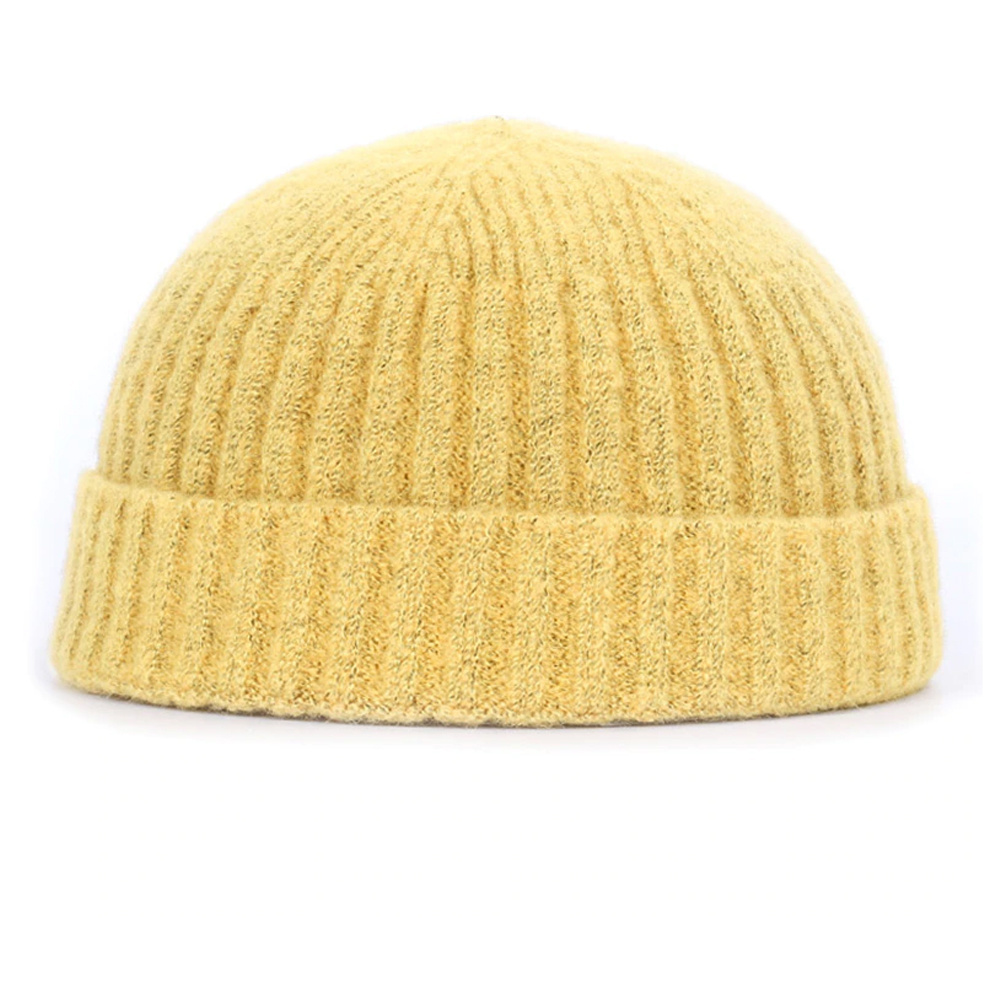 2022 Best Quality Beanie Winter Beanie OEM Wool Knit Customized Embroidery & Rubber Patch Beanies