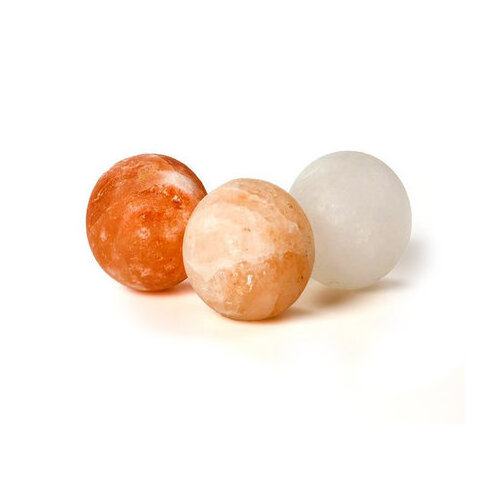 Himalayan Salt Massage Round Balls With Wooden Base Best Quality For Spa Salt Therapy Massage Stone Whole Sale From Pakistan