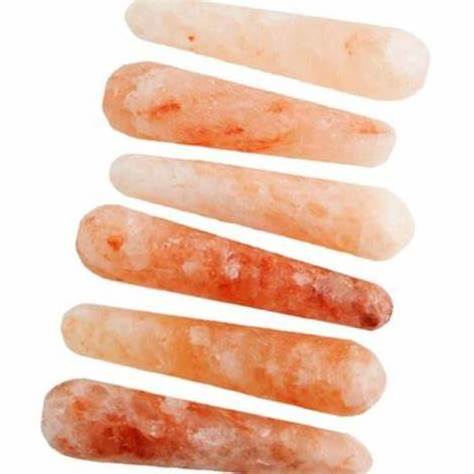 Himlayan Salt Rods For Under Arms Massage Stone Best Quality For Spa Salt Therapy Salt Deodorant Whole Sale From Pakistan