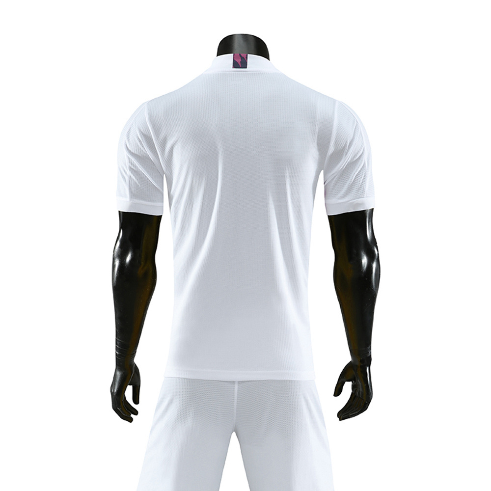 ROUSE 2023 Custom New Season Sublimated  Soccer Jersey Blank White Soft Soccer high-quality, versatile soccer uniform