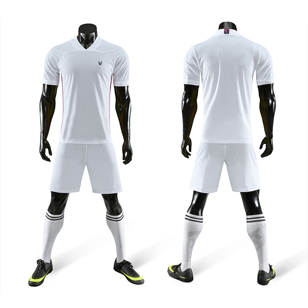 ROUSE 2023 Custom New Season Sublimated  Soccer Jersey Blank White Soft Soccer high-quality, versatile soccer uniform