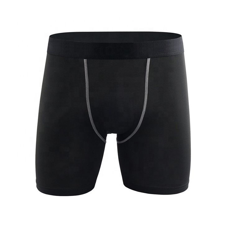 Comfortable Wholesale Customized Logo Men Melange Boxer & Briefs Modal Underwear