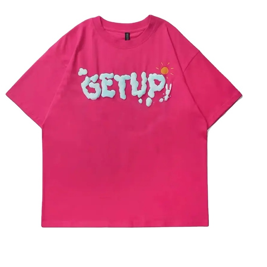 Top Trending Customized Unisex Oversized Design Puff Printed T Shirts For Sale With Crew Neck In All Colours And Sizes