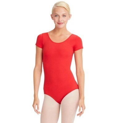 Women Leotard Short Sleeve Ballet Dance Tight Fashionable Long Sleeve Turtle Neck Leotard Short Sleeve Cotton Dance Leotard