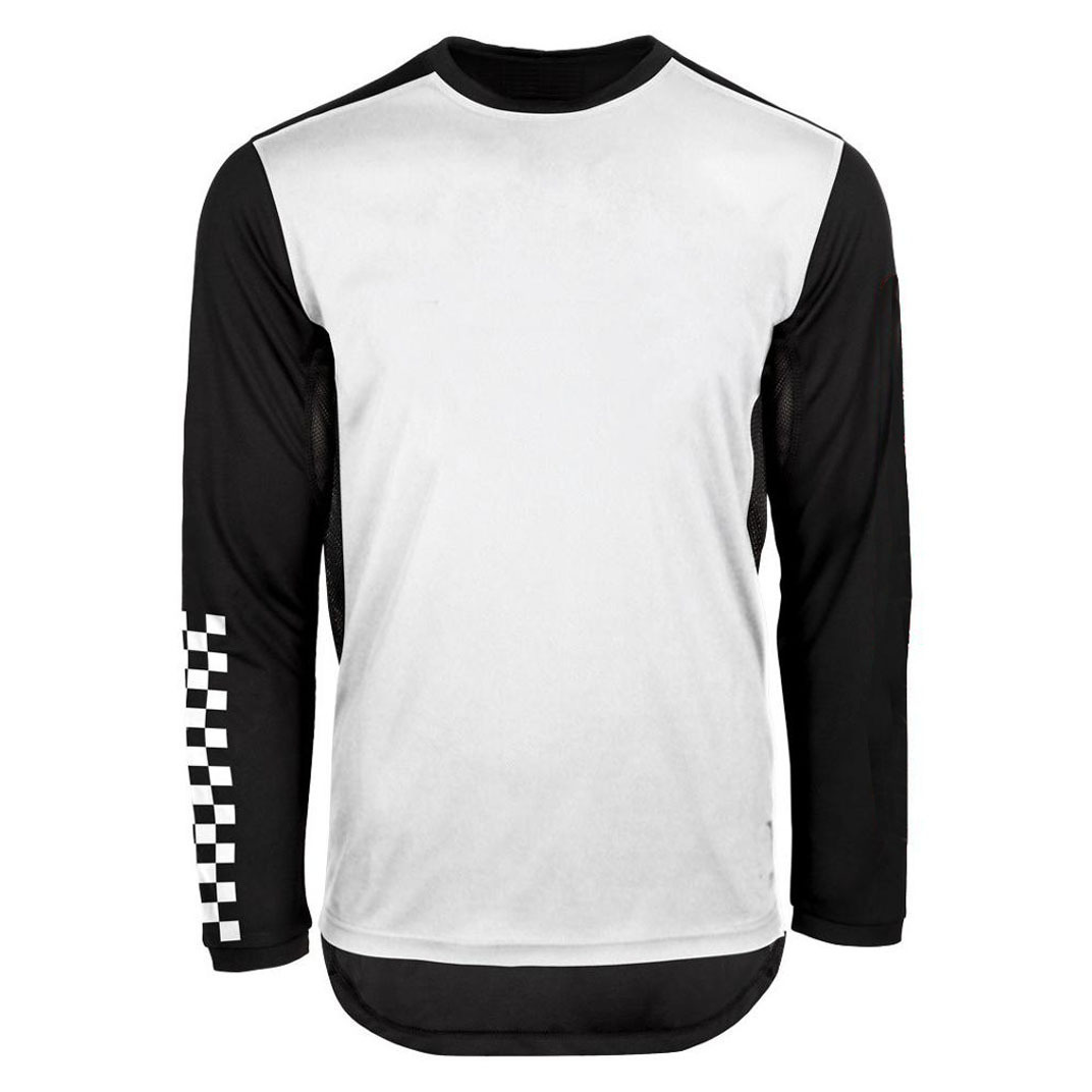 Blank Motocross Jersey youth custom sublimated motorcycle jersey  Breathable sport motorcycle Long Sleeve Mountain Bike Jersey