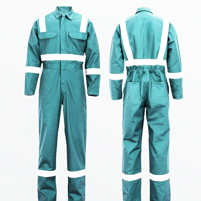 Reflective Mechanic Coverall Safety Clothing Work Wear Coverall Industrial High Performance Flame Retardant Coverall