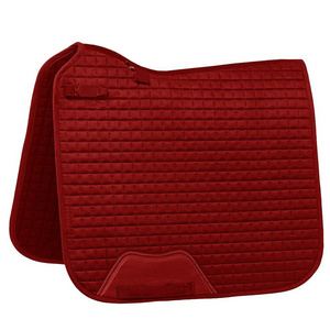 HORSE ENGLISH COTTON SADDLE PAD WITH MATCHING BELL BOOT TENDON BOOT & FLY VEILS MATCHING SET CUSTOMIZATION ACCEPTED