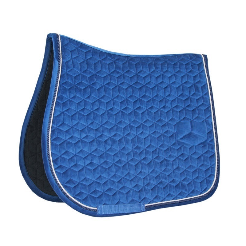 Quality Horse   Equestrian Velvet Saddle Pad Basic