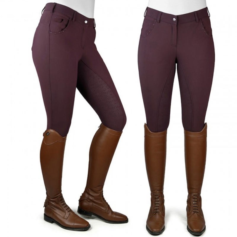 Wholesale Riding Pants Tights for Horse Women Riding Leggings Female Grip Horse Riding Legging Women Horse Breeches