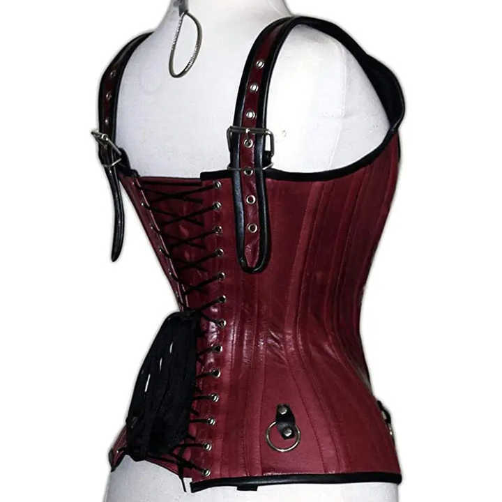 Quality Mature corset bustier leather slim waist for women  women's corset top  By Standard International