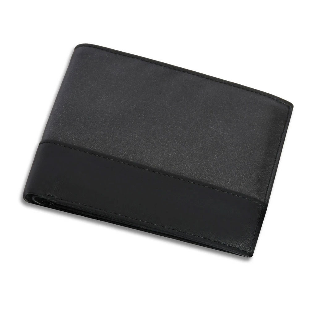 slim fold leather pocket wallet Western style Men by Standard International