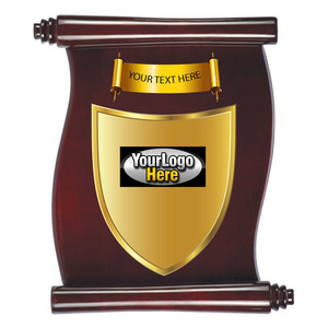 OEM Design Plaque with Printed, Engraved for Souvenir, Award, Hot sale blank wooden shield plaque  by Standard Internat