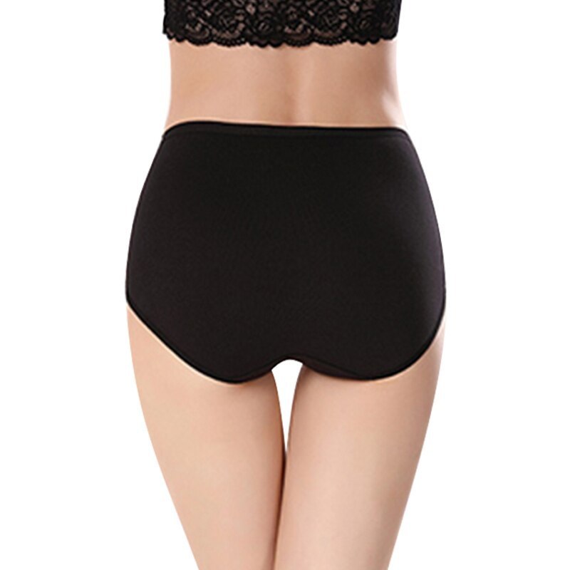 Women's High Waisted Cotton Underwear Ladies Soft Full Briefs Panties hot selling panties from