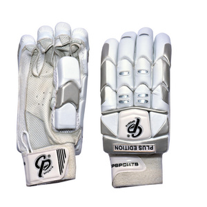 Cricket Batting Gloves PU Leather Gloves Extra Protection High Quality Cp Plus Edition