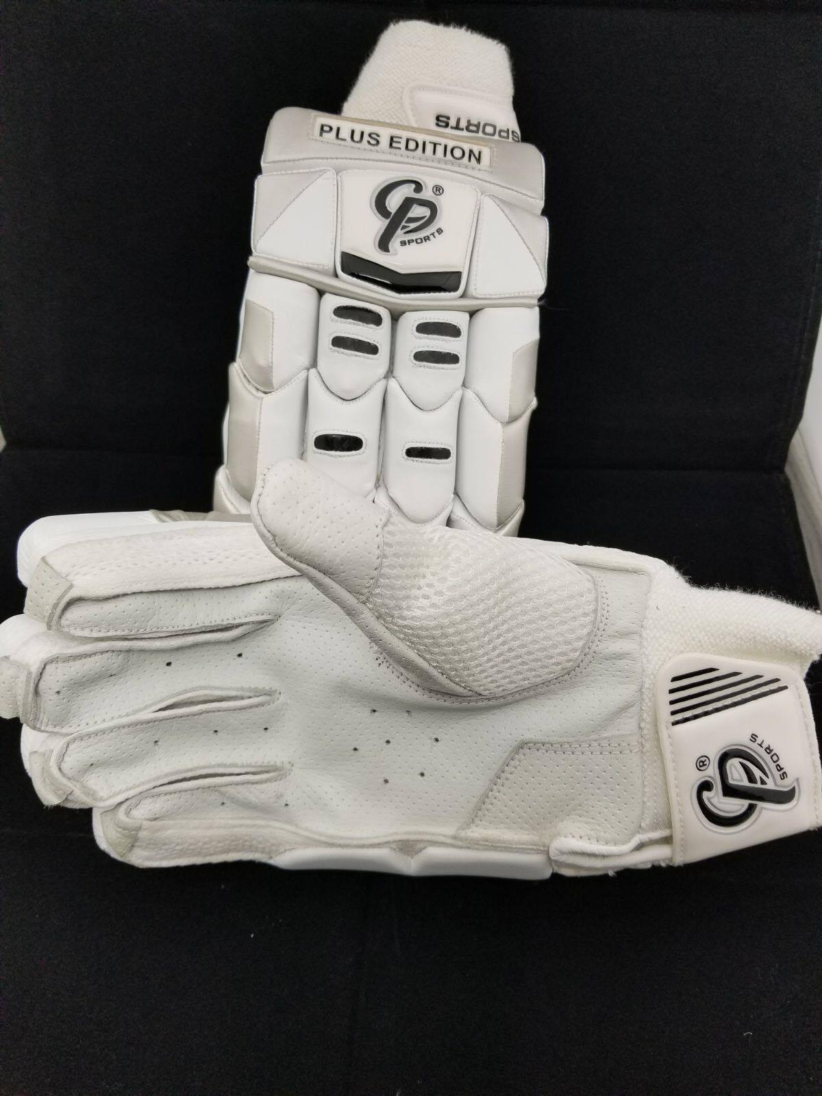 Cricket Batting Gloves PU Leather Gloves Extra Protection High Quality Cp Plus Edition