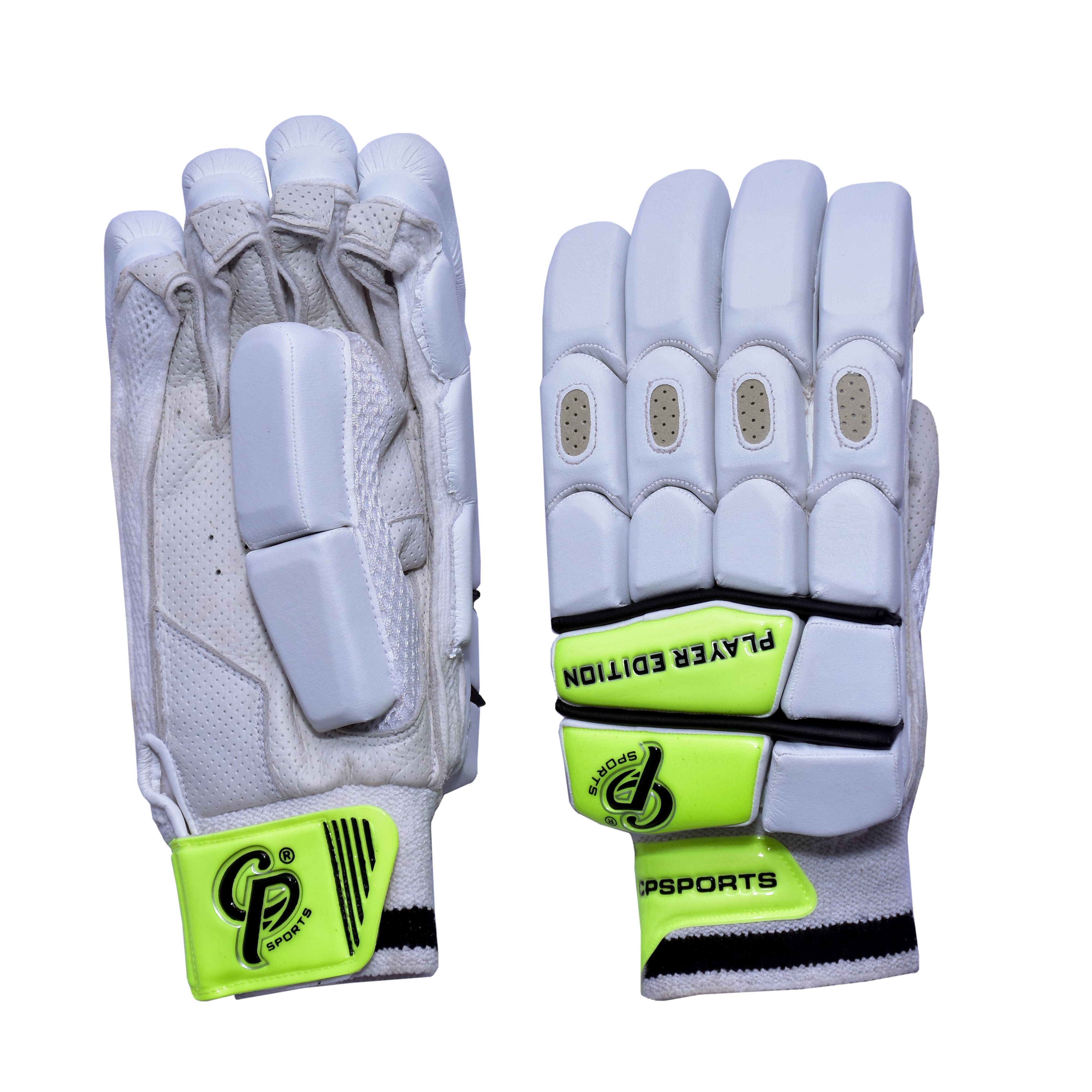 Cricket Batting Gloves PU Leather Gloves Extra Protection High Quality Batting Gloves