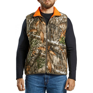 Deer hunter Mouflon Zip In Quilted vest AND BEST winter or hunting reversible hunting vest