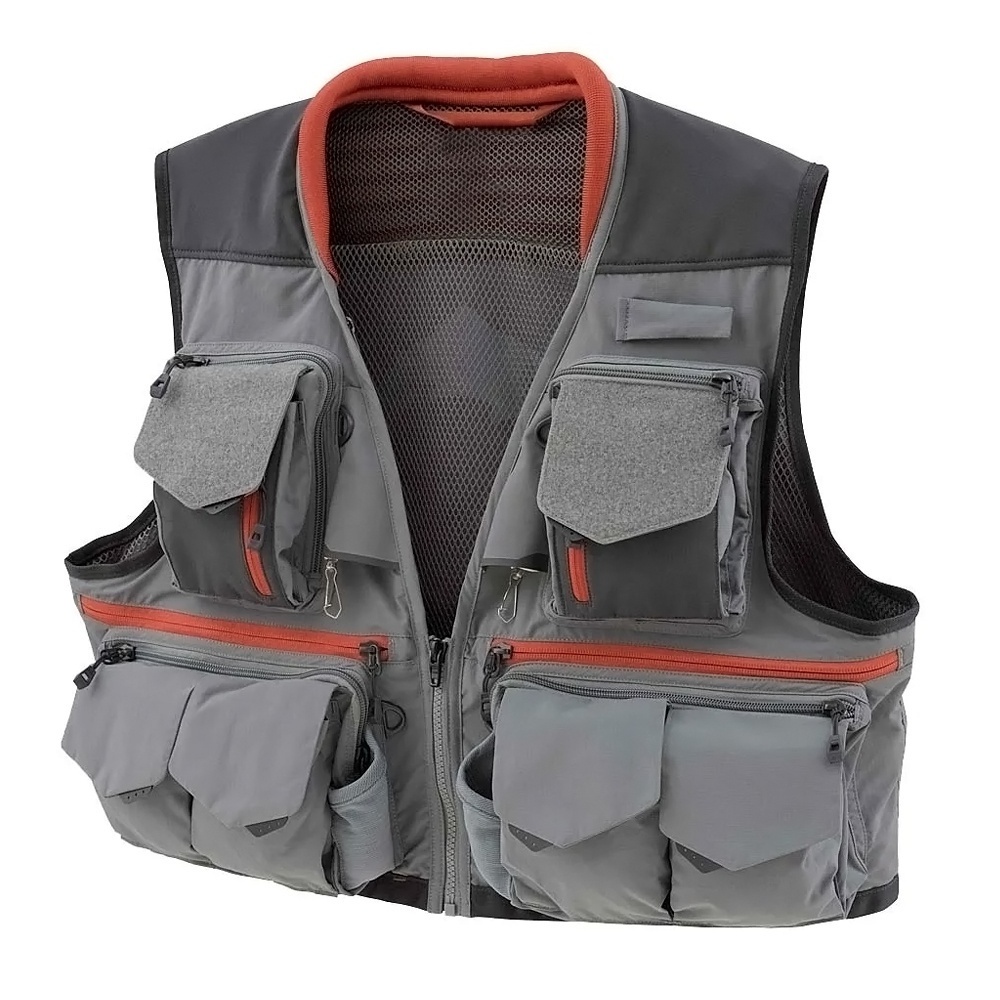 Breathable Adjustable Size Polyester Mesh Design Fly Fishing Safety Life Jacket Vest for Swimming Sailing Boating/Fishing Vest