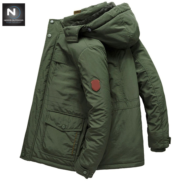 Wholesale Men's Padded Parka Jacket Waterproof Winter Super Quality Men's Parka Jacket  By NEEDS OUTDOOR