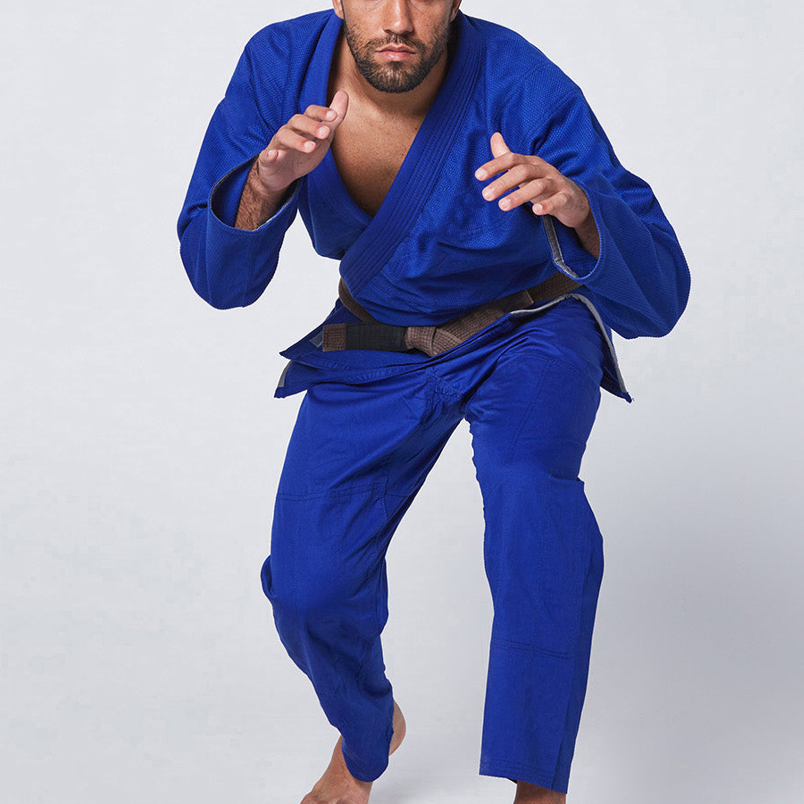 Customized Practice Sport Fight Jiu Jitsu Uniform Kimono Judo Uniform Wholesale Low Price