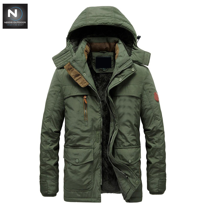 Wholesale Men's Padded Parka Jacket Waterproof Winter Super Quality Men's Parka Jacket  By NEEDS OUTDOOR