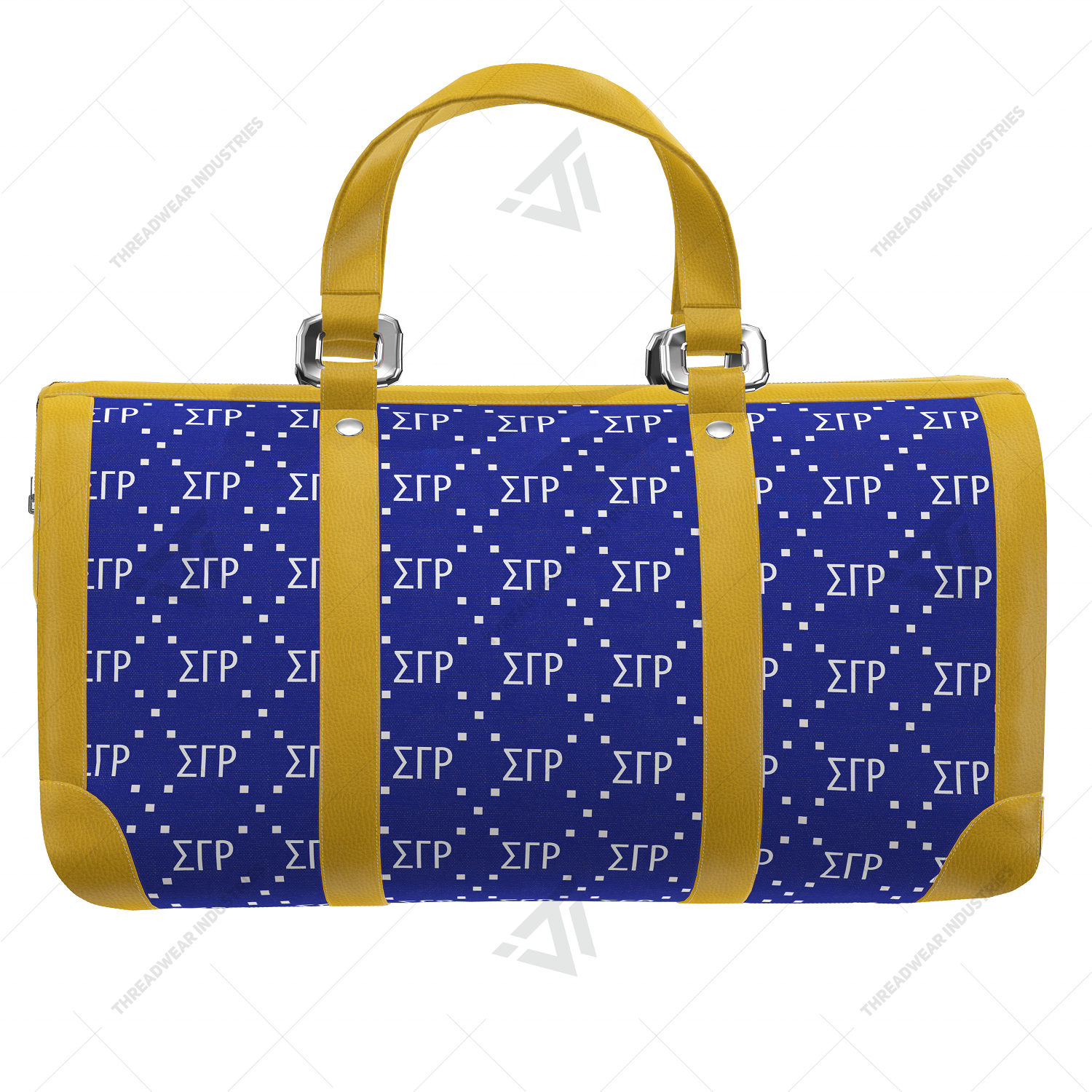 Custom Wholesale Sigma Gamma Rho Sorority Sublimated Travel Duffle Bag