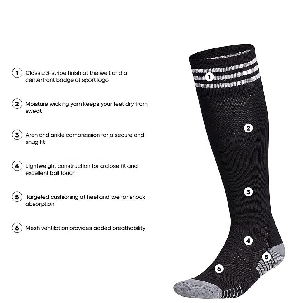 Custom Made Your Own Logo Sport Socks Compression Basketball Ribbed Designer Athletic Cotton Customize Socks