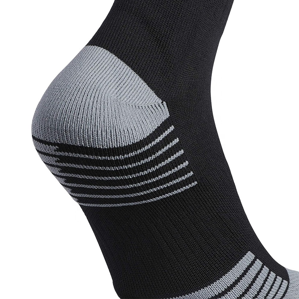 Custom Made Your Own Logo Sport Socks Compression Basketball Ribbed Designer Athletic Cotton Customize Socks