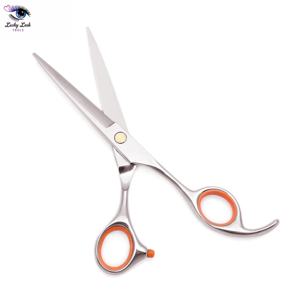 6'' Hair Cutting Scissors Professional Barber Scissors 440C Stainless Steel Stylist Trimming Razor Edge Barber Scissors