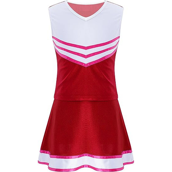 High Quality New style OEM Custom Youth Cheerleader Breathable Lightweight Hip Hop Oversized Quick Dry Cheerleading Uniforms