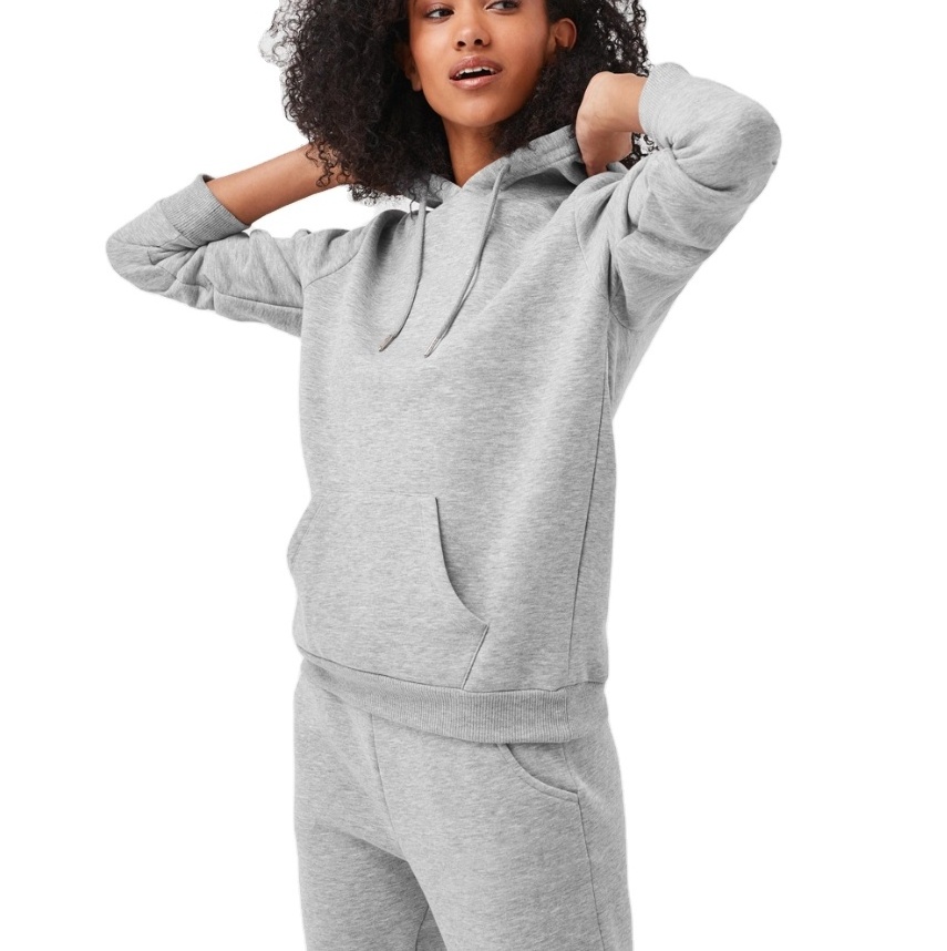 Wholesale Price Cotton Jogging Suits Top Quality Custom Made Tracksuits For Women With New Design Sweatsuit sets