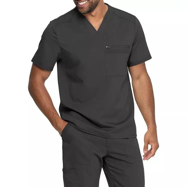 Fashionable Medical Uniforms Scrub Sets High Quality Nursing Scrubs Uniforms Stylish Sets Men