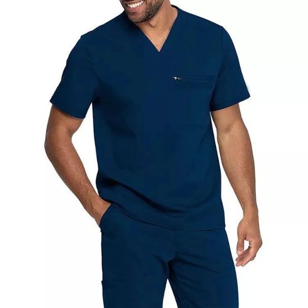 Fashionable Medical Uniforms Scrub Sets High Quality Nursing Scrubs Uniforms Stylish Sets Men