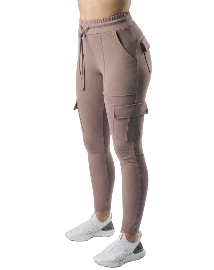 Wholesale Women's Gym Tights Sweat Jogger Pants Multi Pocket Cargo Pants Gym Custom Jogger Pants Sweatpants For Girls