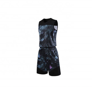 Dark Pink And Blue Professional Sleeveless Basketball Uniforms Available For Men In Best Selling Prices