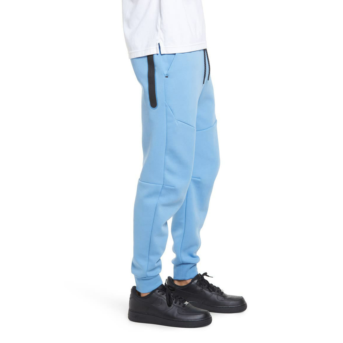 Men's Sky Blue Sweatpants French Terry or Fleece Custom Fabric 100% Cotton Custom Logo Jogger Sweat Pant OME ODM Service