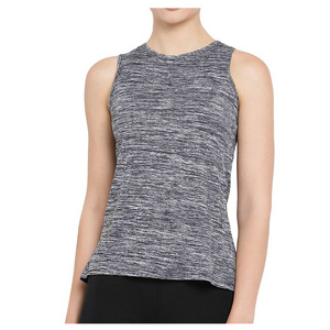 2024 Hot Selling Breathable Cotton/Bamboo Fiber Gym Vest Solid Color Women's Customized Workout Yoga Tank Top By SAPPARELS