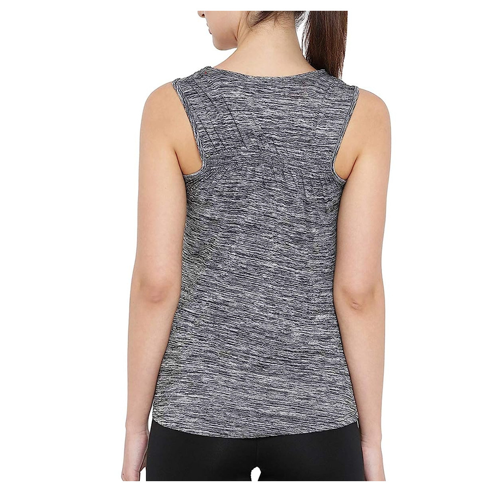 2024 Hot Selling Breathable Cotton/Bamboo Fiber Gym Vest Solid Color Women's Customized Workout Yoga Tank Top By SAPPARELS