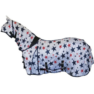 Fashionable Customized Printed Logo Horse Rug's Winter Waterproof Horse Rug with premium fitting 100% Polyester Horse Rugs OEM