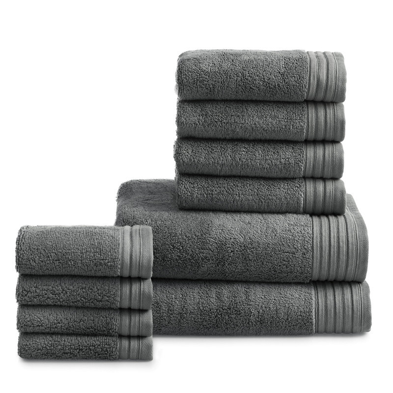 Hot sale best quality cotton towels customized private label gift set soft hotel Pure cotton bath towels sets for home and hotel