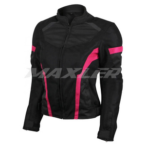 Color Red Motorbike Jacket Motorcycle Wear Flash Gear Textile Cordura Motorbike Protected Jackets