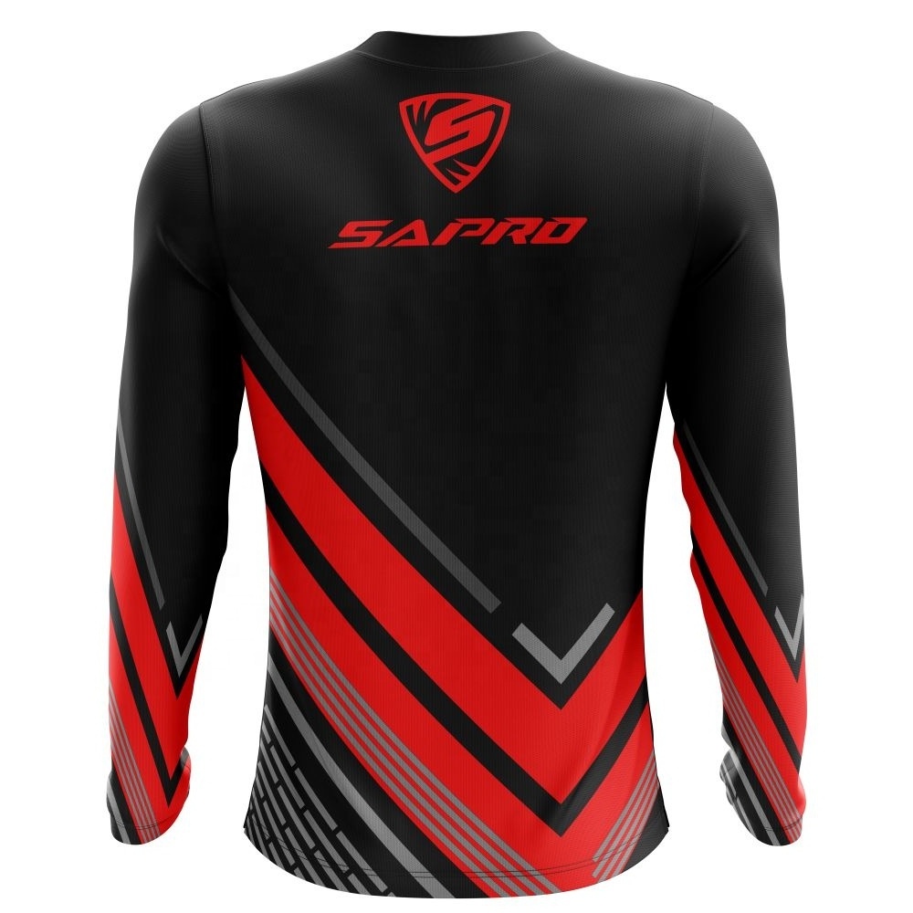 2024 High Quality Quick-drying Racing Jersey Motorcycle Shirt Custom Motocross Jersey New Style Off-Road Sublimable Blank