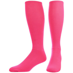 Plain Pink Color Long Length Cheap Price Women Socks Football Wear Best Selling Most Demanding Cheap Price Socks