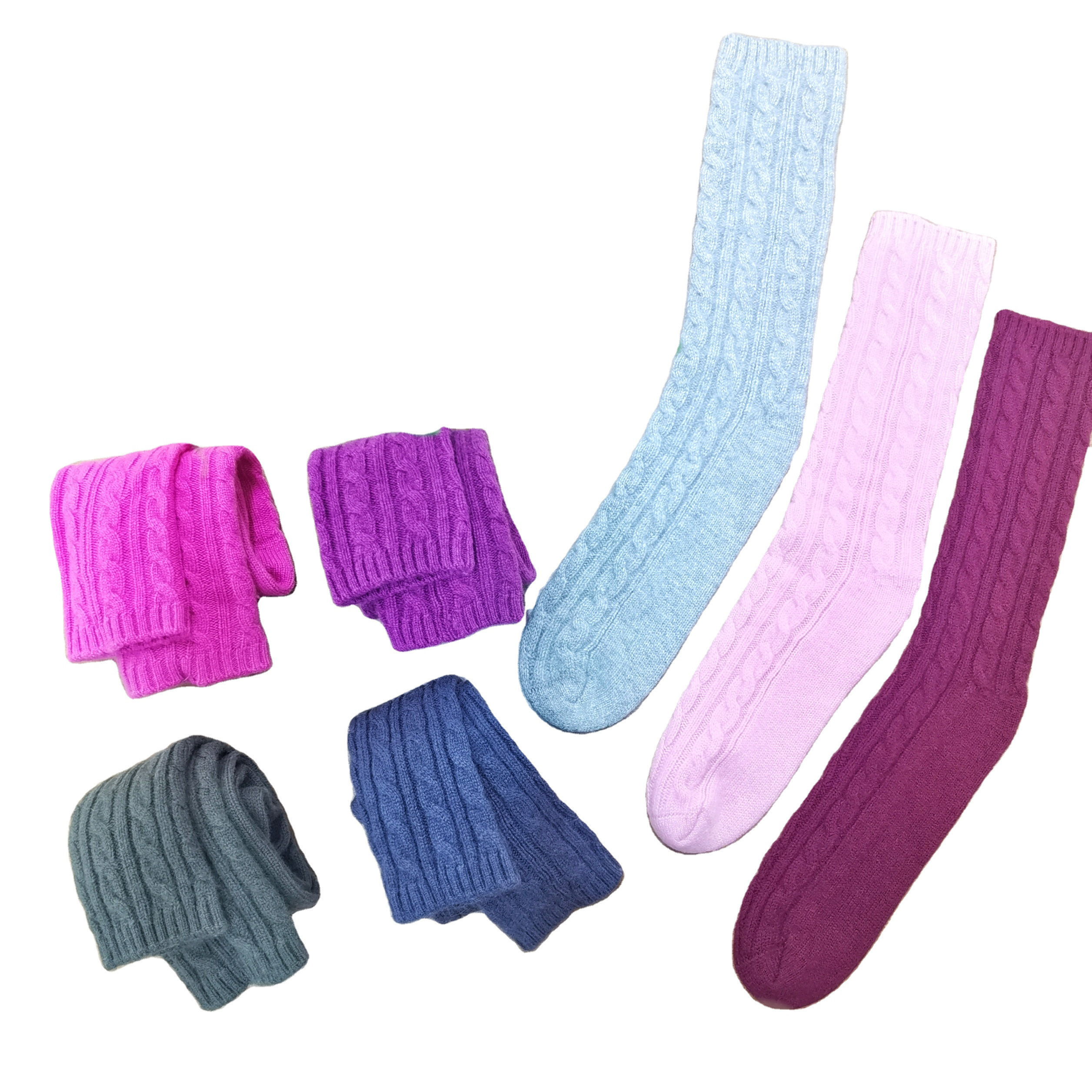 Plain Pink Color Long Length Cheap Price Women Socks Football Wear Best Selling Most Demanding Cheap Price Socks