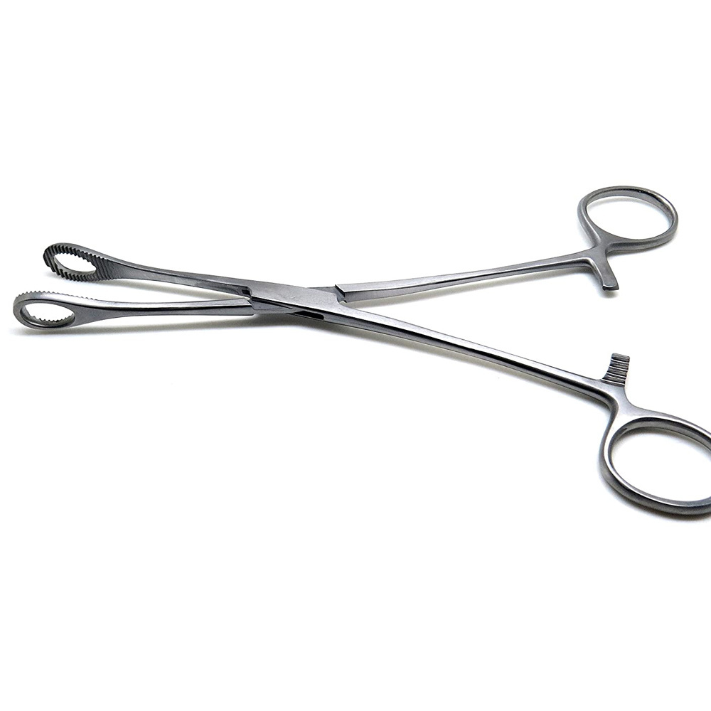 Pakistani Made Dressing Sponge and Dressing Forceps 23cm Straight and Curved German Stainless Steel sponge forceps